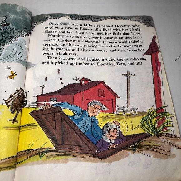 "The Wizard of Oz" ~ A Little Golden Book ~ #310-22 1975 - Vintage 70's - Picture 8 of 11